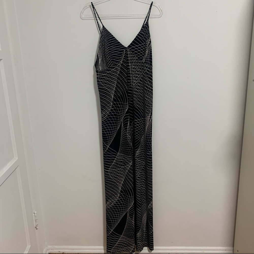 New Norma Kamali slip jumpsuit in Electric circus black Size XL - Picture 4 of 7